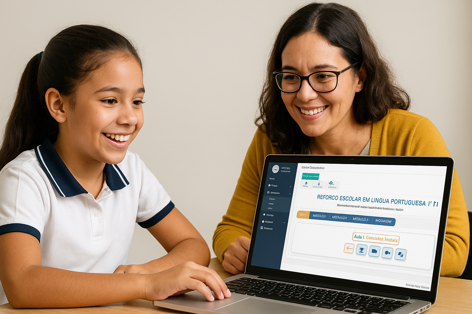 Interface de Cursos Online